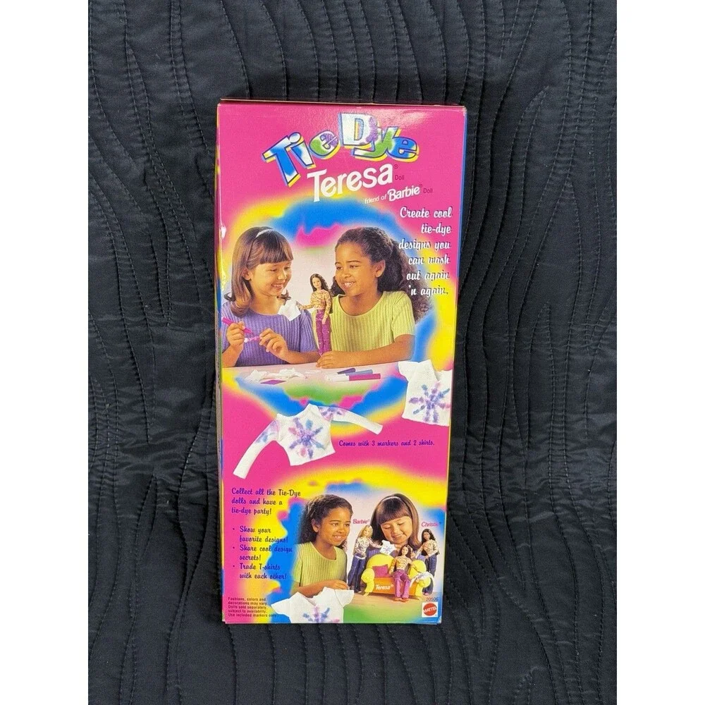 1995 Mattel Tie Dye Teresa Friend of Barbie Doll #20506 NRFB New Vintage Sealed